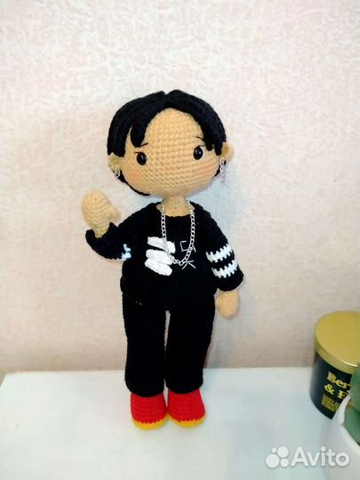 Вязаная кукла Чонгук BTS