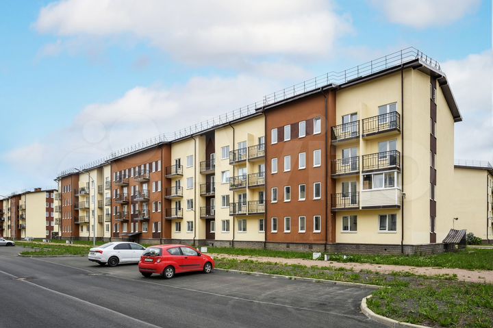 1-к. квартира, 27,4 м², 1/4 эт.