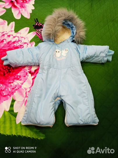 Комбинезон + шапочка