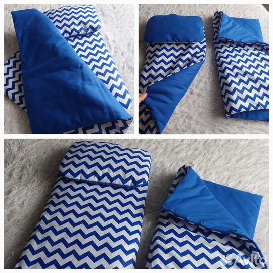 Комплект белья в коляску новый