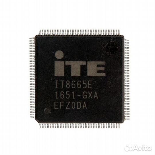 Микросхема iT8665E GXA QFP-128 с разбора IT8665E G