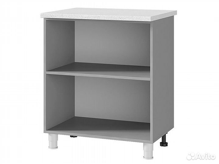 Кухня Монро тумба 7Р1 корп белый фасад 7Р1 монр