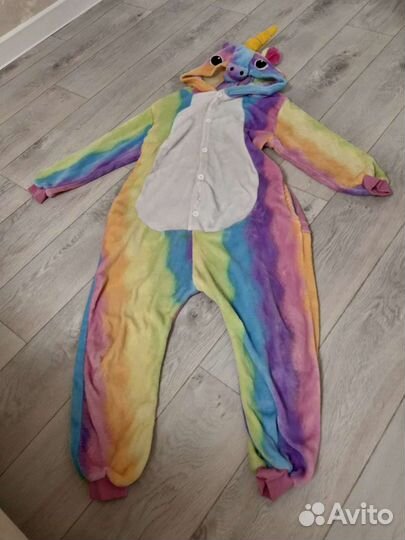 Пижама кигуруми единорог