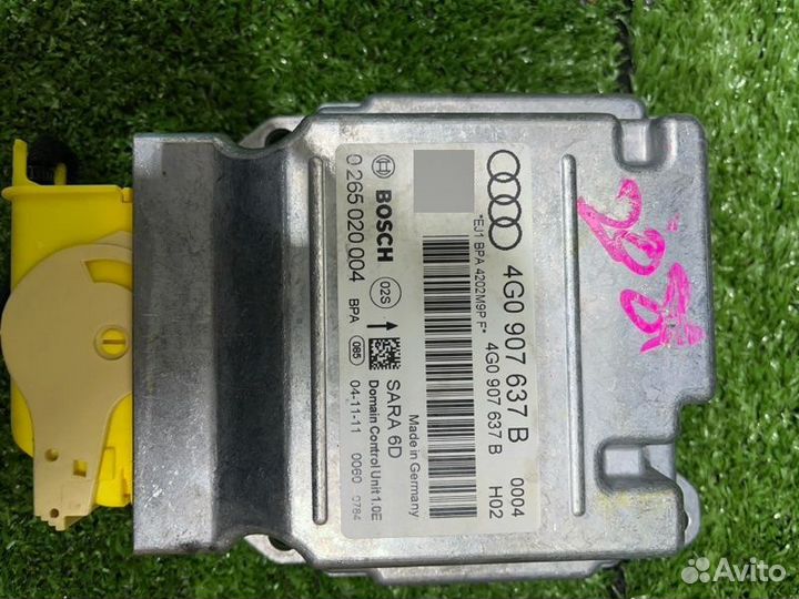 Блок управления SRS задний Audi A6 C7 4G cgwd 2011