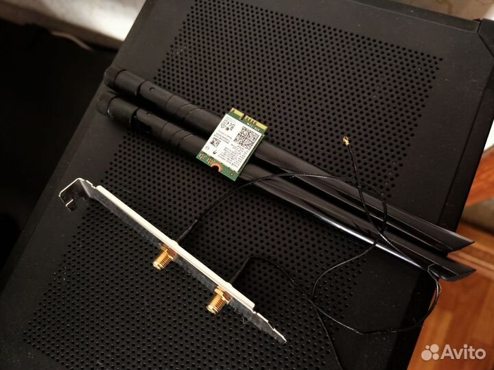 Wi-Fi / Bluetooth адаптер Intel 9560NGW (комплект)