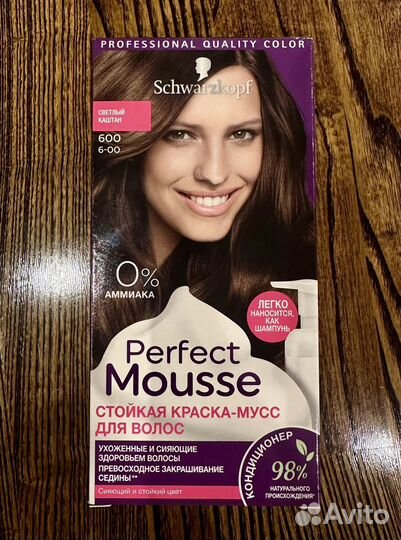 Краска для волос Perfect Mousse перфект мусс