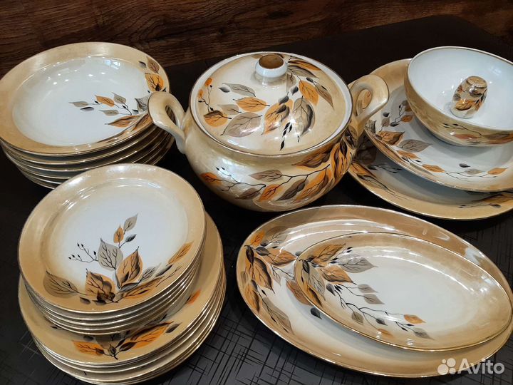 Столовый сервиз посуды с супницей 23 предмета