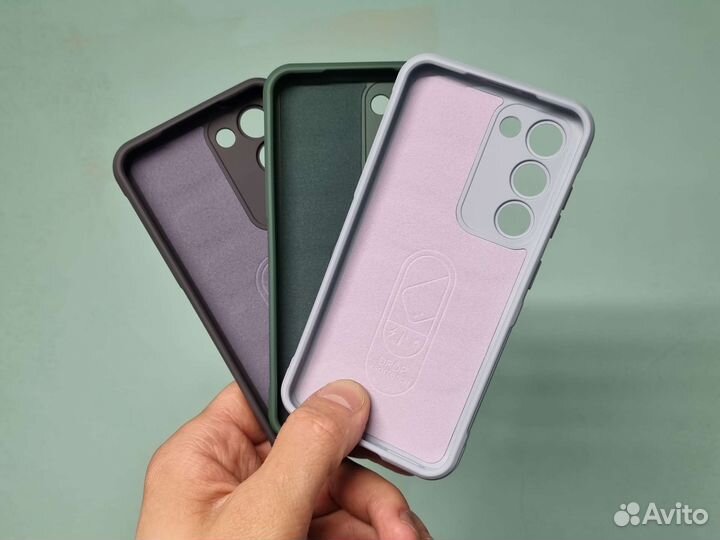 Чехол Samsung s23 с микрофиброй