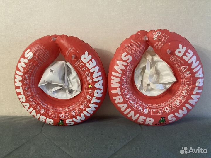 Круг для плавания swimtrainer красный