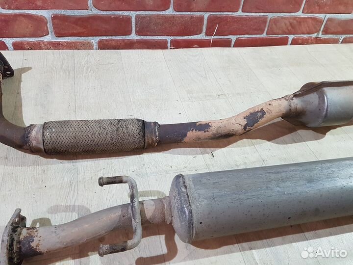 Труба выхлопная Daewoo matiz