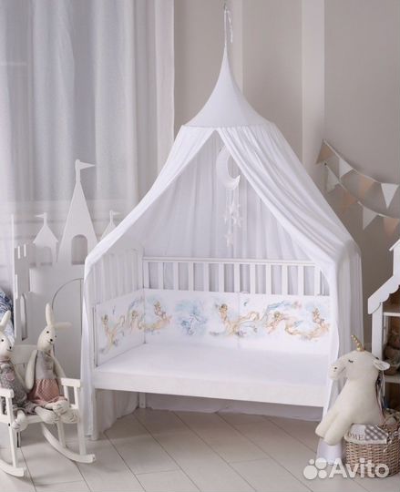 Бортики в кроватку новые