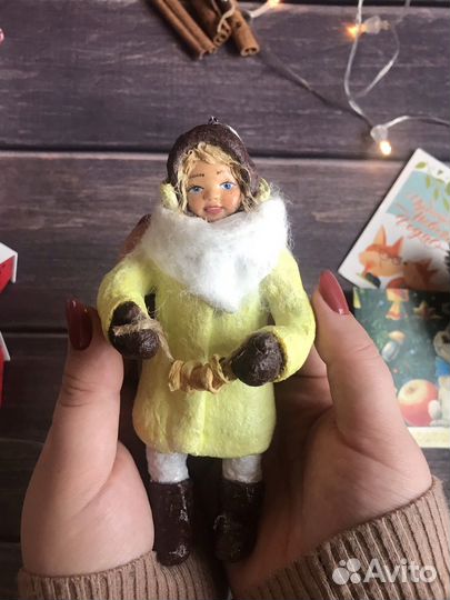 Ватная игрушка 