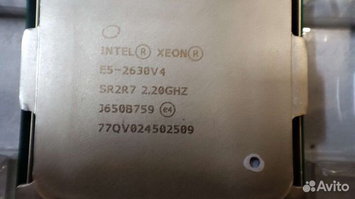 Процессоры : E5-2620 V4, e5-2630 v4, e5-2640 v4