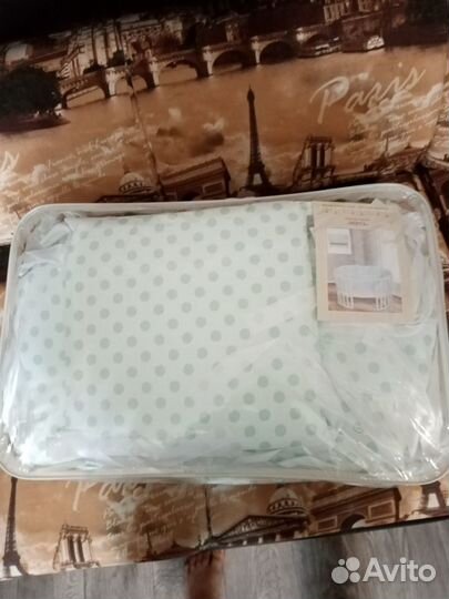 Бортики подушки в детскую кроватку