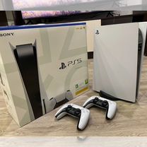 Sony playstation 5 PS5 + 2 геймпада