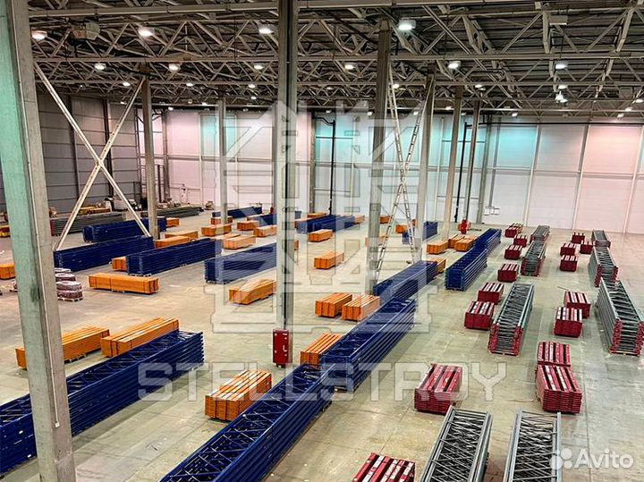 Монтаж складских стеллажей