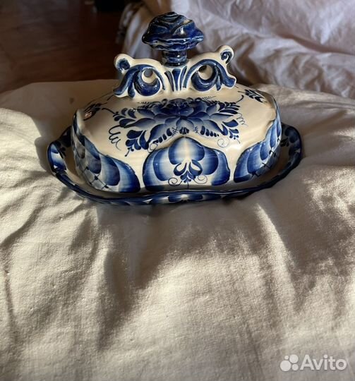 Посуда сервис гжель