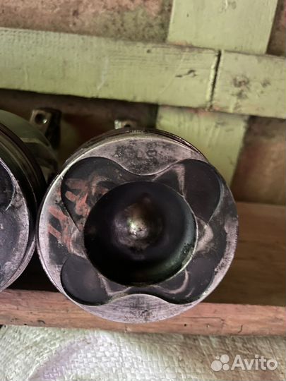 Поршень с шатуном и кольцами бмв е60,е53 М57 306D2