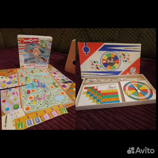 Настольные игры: Фиксики, Soggy Doggy, Монополия