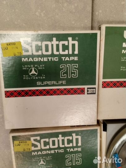 Магнитофоная лента Scotch 540m