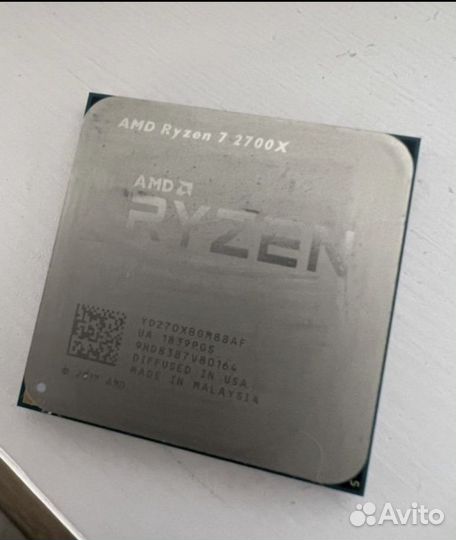 Процессор новый AMD Ryzen 7 2700х