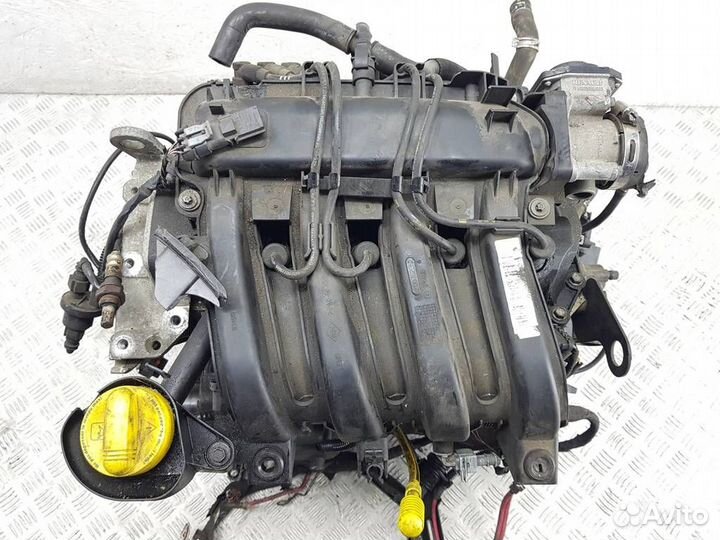 Двигатель renault modus D4FD740 1.2 бензин 2007