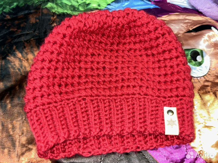 Женский шарф и шапка набор