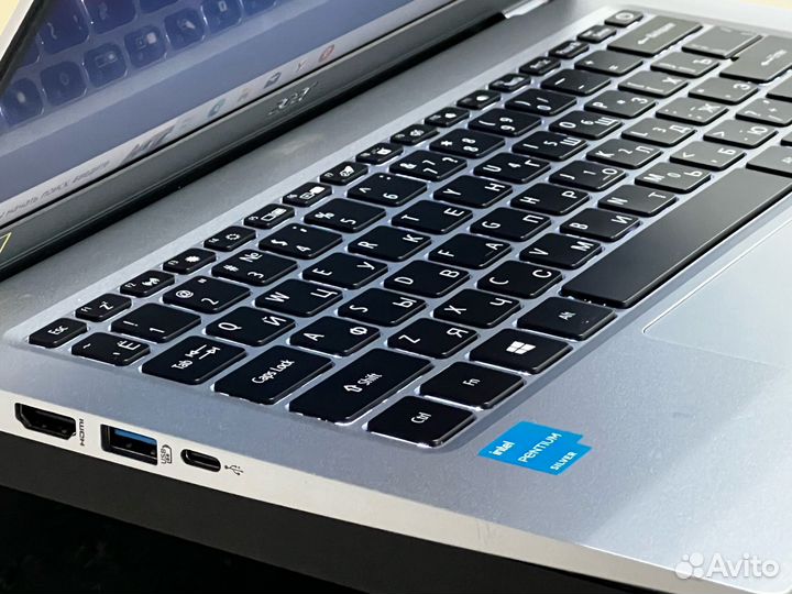 Мощный Acer Swift N6000/ IPS/ SSD/ DDR4 4GB