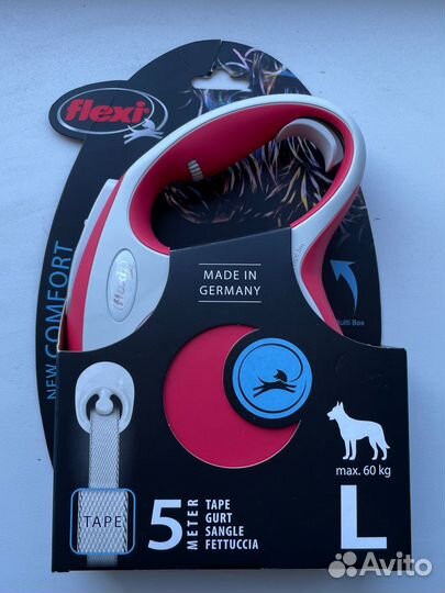 Поводок рулетка flexi 5 метров L