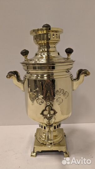 Самовар 3 л. Николая Ивановича Баташева. с Гербом