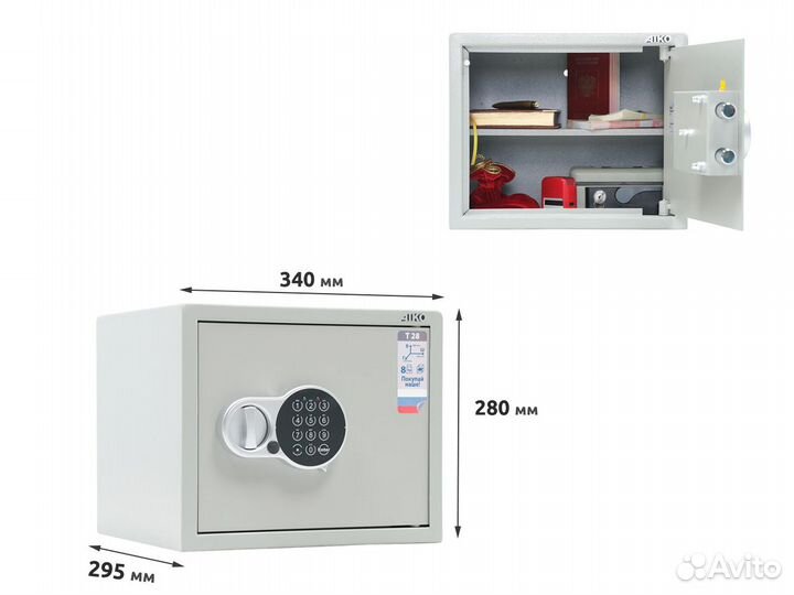 Мебельный сейф aiko Т-28 EL