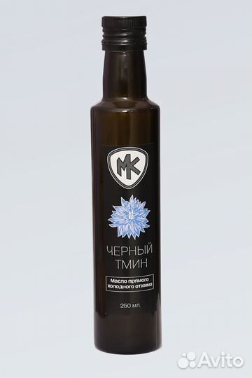 Масло черного тмина сыродавленное