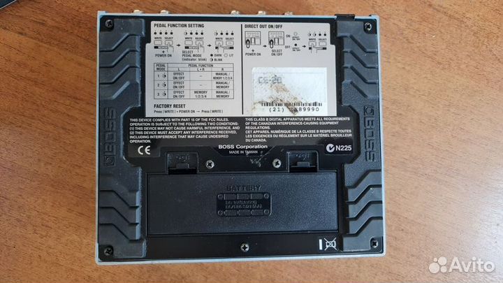 Гитарный/бас процессор Boss CE-20 Chorus Ensemble