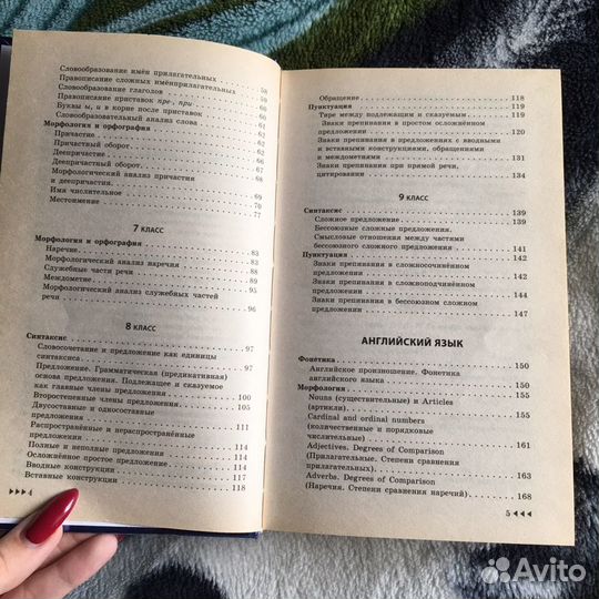 Справочник школьника 5-11 классы