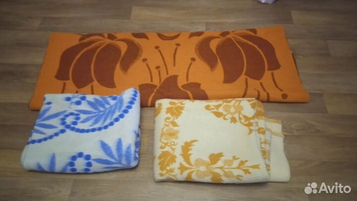 Одеяло шерстяное СССР