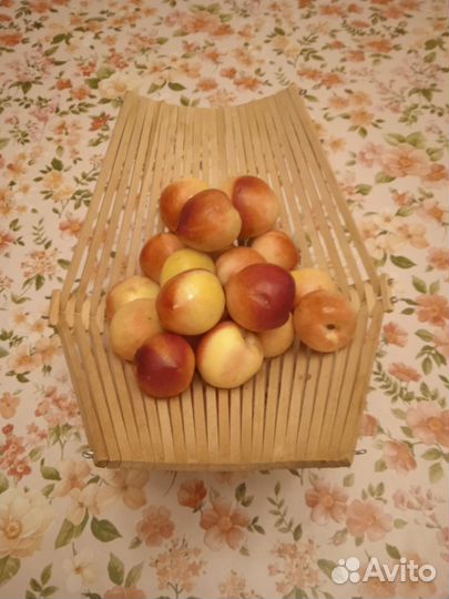 Корзина для фруктов деревянная