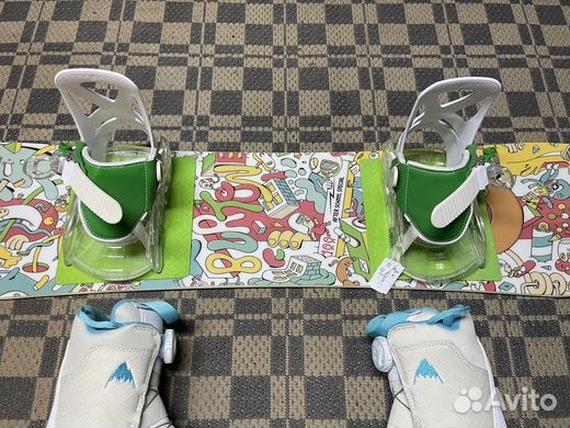 Сноуборд комплект Burton - 100 - XS - 29 - 31.5