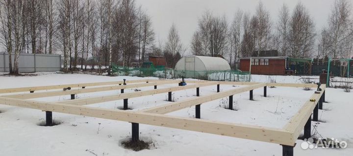 Винтовые сваи под ключ