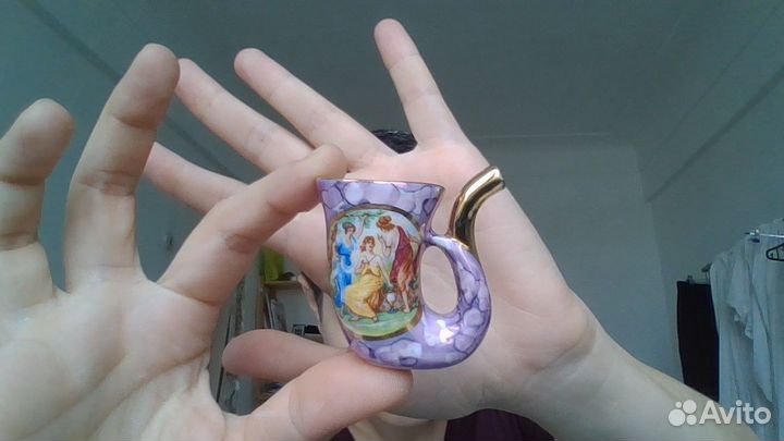 Чашка-поильник для минеральной воды Чехия