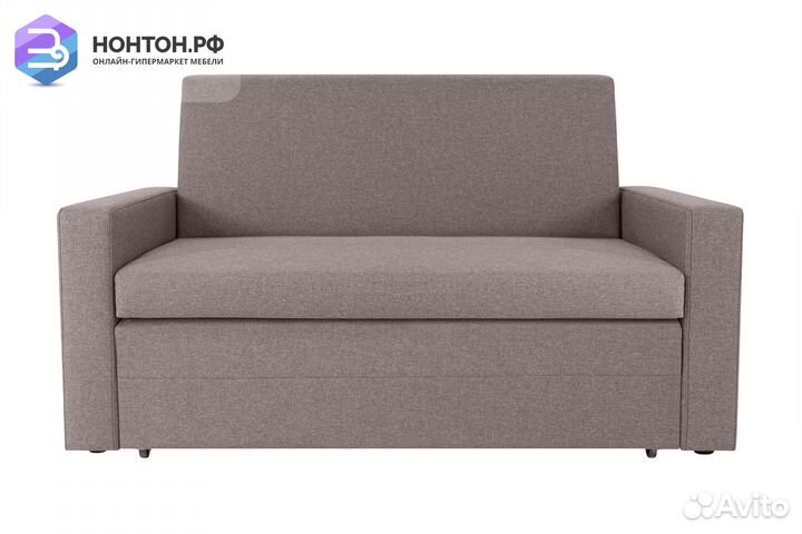 Диван выкатной Виктория-5 коричневый