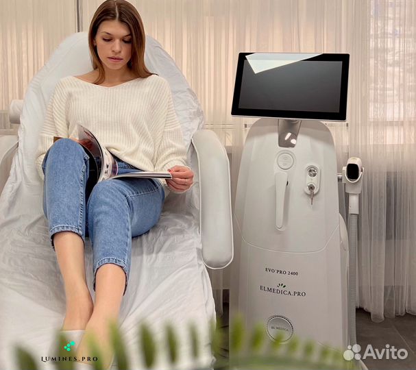 Диодный лазер для эпиляции Лю'Минес Макс’Ван 1200