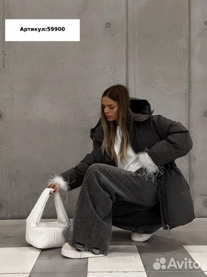 Джинсы графитовые