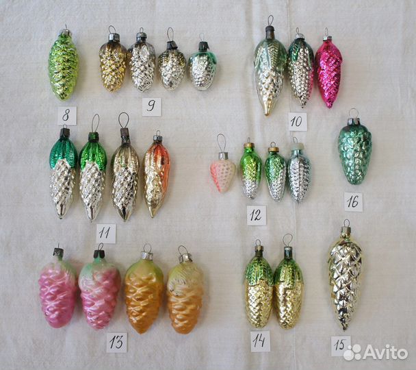 Елочные игрушки СССР