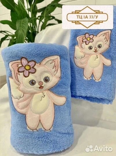 Полотенца 2в1 котик