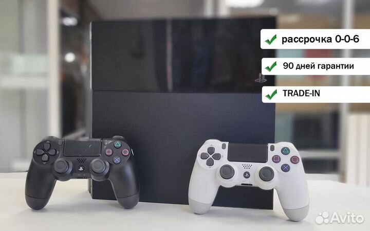 Playstation 4 Fat/гарантия/рассрочка