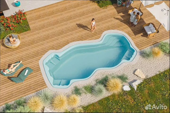 Композитный бассейн Калипсо ecoline