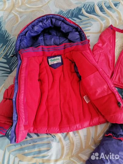 Костюм зимний, тройка, на девочку