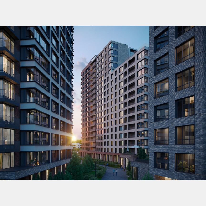 1-к. квартира, 36 м², 12/18 эт.