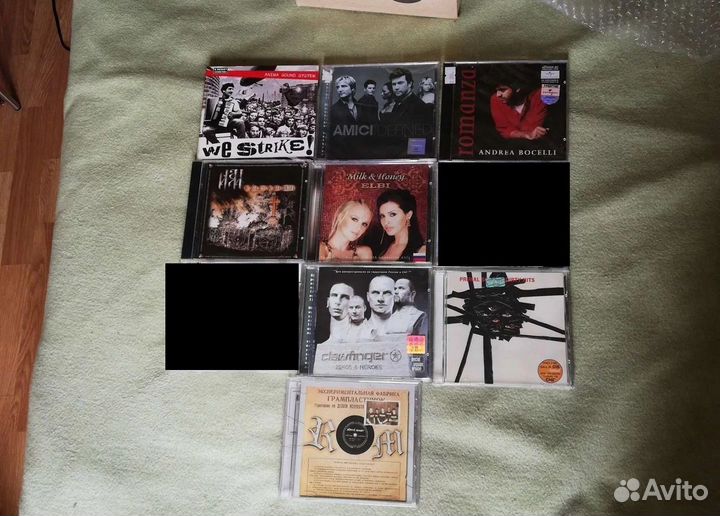 Музыка на CD. Зарубежная и наша. Лицензия снг