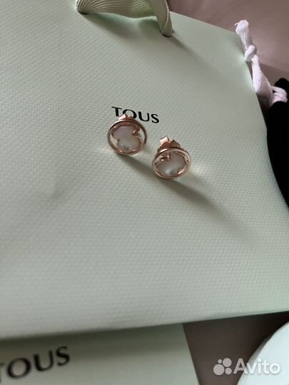 Серьги tous новые